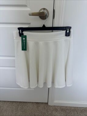 Urban coco Ivory Circle Skater Skirt
